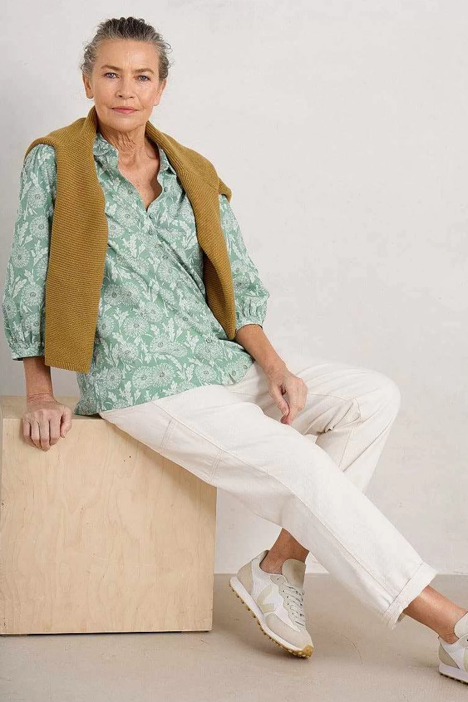 Women Seasalt Cornwall Hope Cottage Organic Cotton Blouse