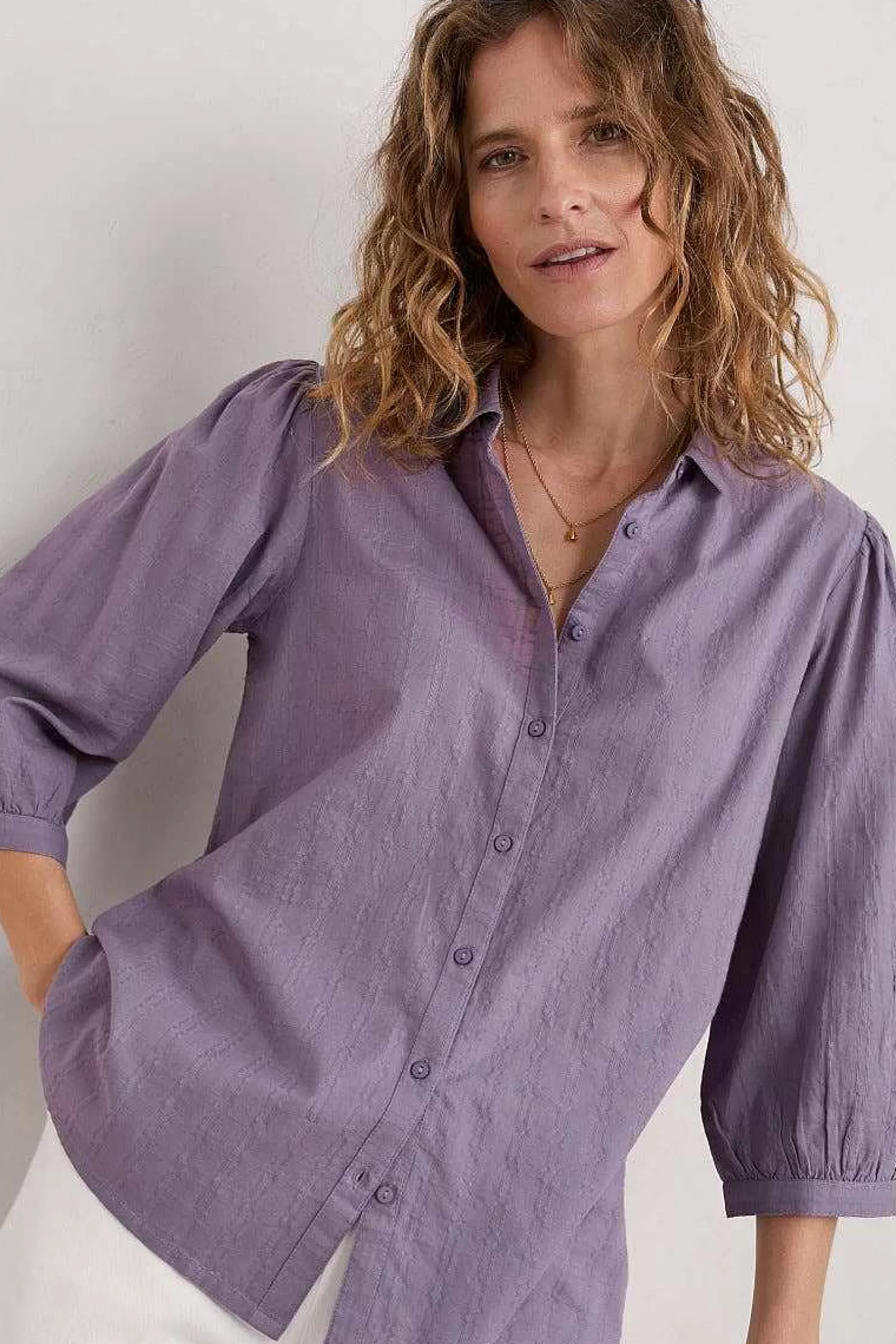 Women Seasalt Cornwall Hope Cottage Organic Cotton Check Blouse