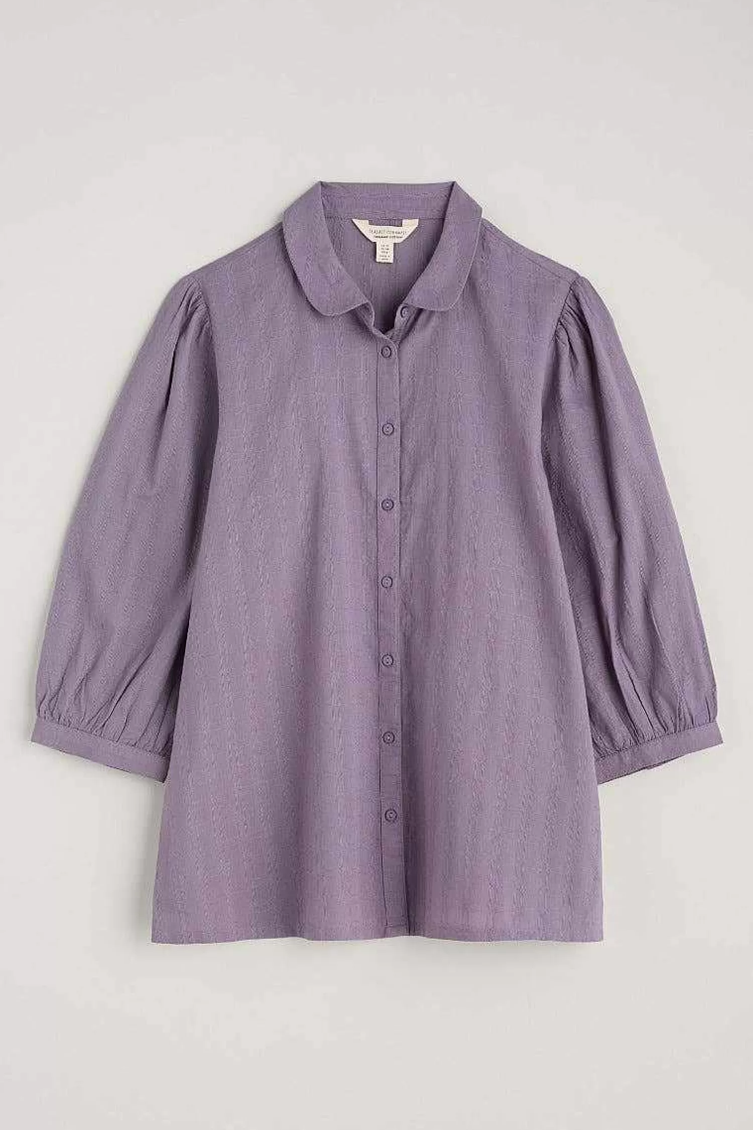 Women Seasalt Cornwall Hope Cottage Organic Cotton Check Blouse